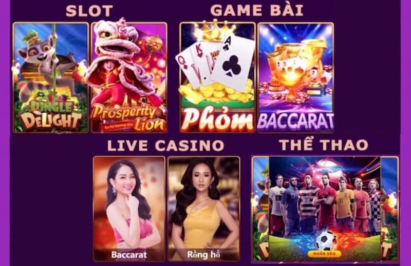 7Club: Game bài đổi thưởng uy tín tặng tiền miễn phí 4 Các sản phẩm cược tại 7Club